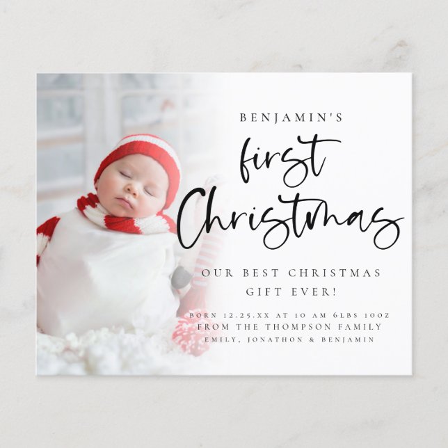 Budget Baby 1:a julfotoutställning (Framsida)
