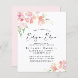 Budget Baby i Bloom Rosa Blommigt Sprinkle efter e