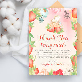 Budget Baby Shower Berry Sweet Tack