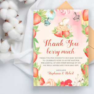 Budget Baby Shower Berry Sweet Tack