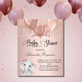 Budget Baby Shower  elefant i ro