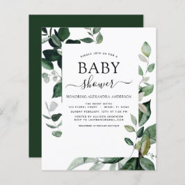 Budget Baby Shower Greenery Botaniy