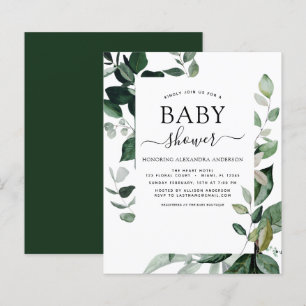 Budget Baby Shower Greenery Botaniy