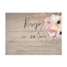 BUDGET Baby Shower Rosa Peach Blommigt