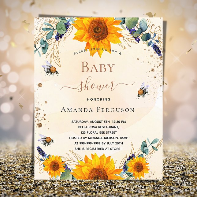 Budget Baby Shower solrobin eucalyptus (Skapare uppladdad)