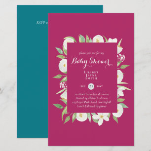 Budget Baby Shower Stor Storlek Blommig - Redigera