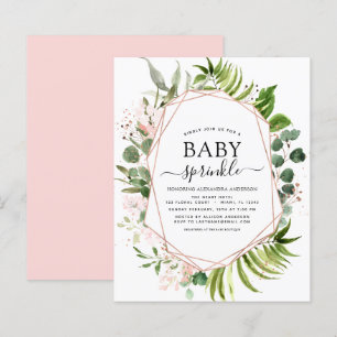Budget Baby Sprinkle Shower Eucalyptus Greenery