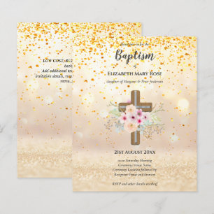 BUDGET Baptism Christening Bautizo Bautismo INBJUD