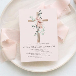 Budget Baptism Dusty Rosa ros Greenery Eucalyptus