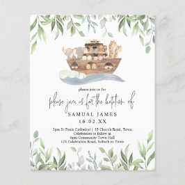 Budget Baptism Noahs Ark