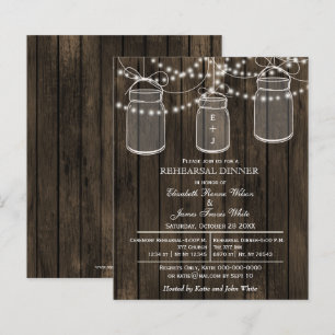 Budget Barn Wood Mason Burk Rehearsal Dinner Inbju