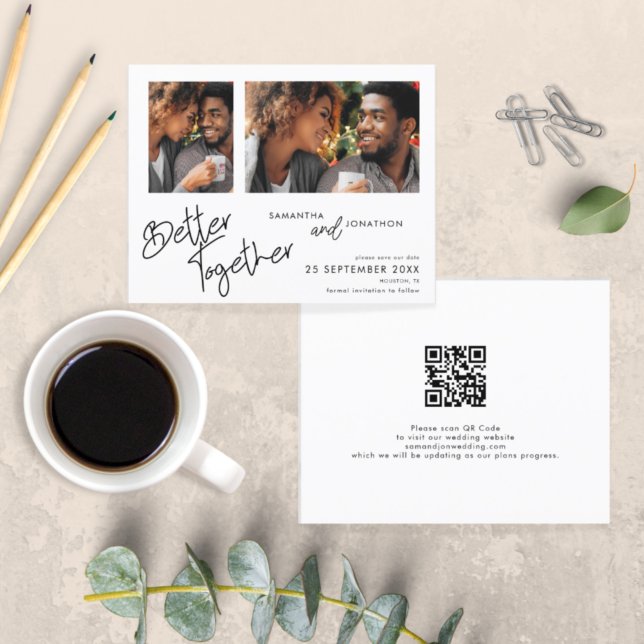 Budget Bättre Tillsammans 2 Foto QR-kod Spara Datu (Skapare uppladdad)