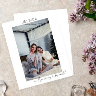Budget BE My Bridesmaid Photo Frieri skript V