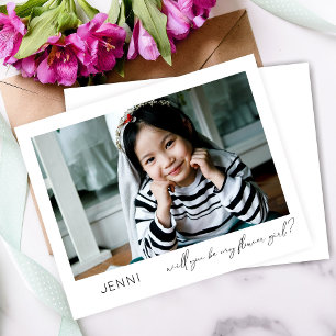 Budget BE My Flower Girl Photo Frieri skript