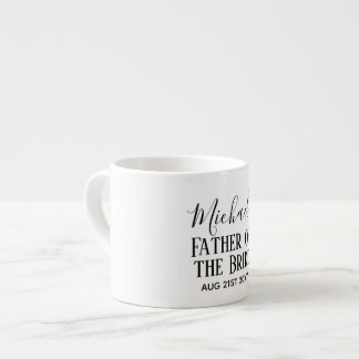 BUDGET Bestman Marskalkars Gifts Black White Espressomugg