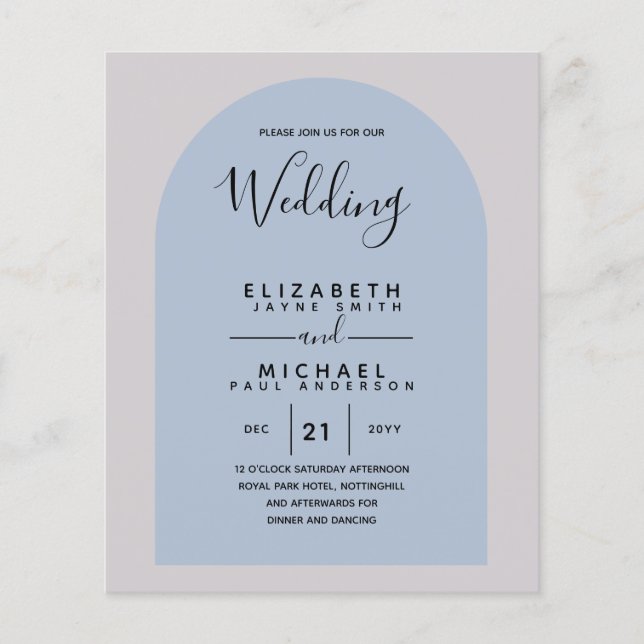 BUDGET Bilingual Spain Boda English Bröllop (Framsida)