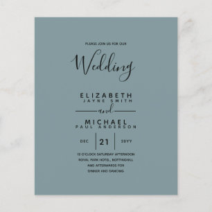 Budget Bilingual Spain BODA English Bröllop