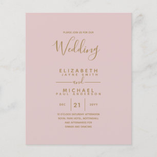 Budget Bilingual Spain BODA English Bröllop