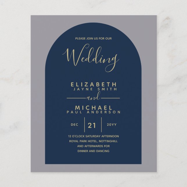 BUDGET Bilingual Spain Boda English Bröllop (Framsida)