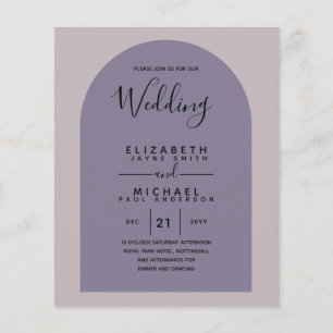 BUDGET Bilingual Spain Boda English Bröllop