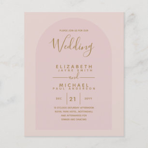 BUDGET Bilingual Spain Boda English Bröllop