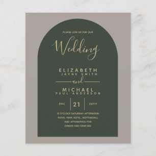 BUDGET Bilingual Spain Boda English Bröllop