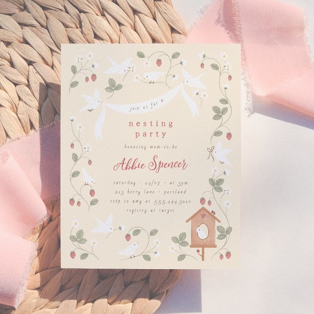 Budget Birds & Berries Nesting Party Baby Shower (Skapare uppladdad)