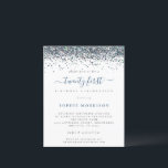 Budget Blå Glitter Inbjudan till 21-årsfest<br><div class="desc">Ett prisvärt BUDGETalternativ i en mindre storlek på 4, 5 x 5, 6” med semiglossig yta och 110g vikt, som har liknande tjocklek som ett vykort (lämpar sig dock inte att användas som vykort). OBS! Det finns EN inbjudan per ark. Peacock Blue Glitter Twenty First Party Invite. En falsk glitterkant...</div>