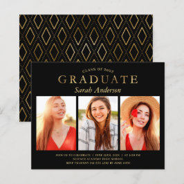 Budget Black Guld 3 Photo Studenten Firande