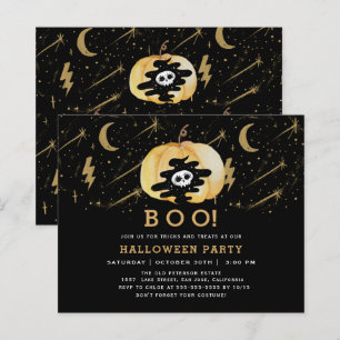 Budget Black Roligt Halloween Pumpkin Stars