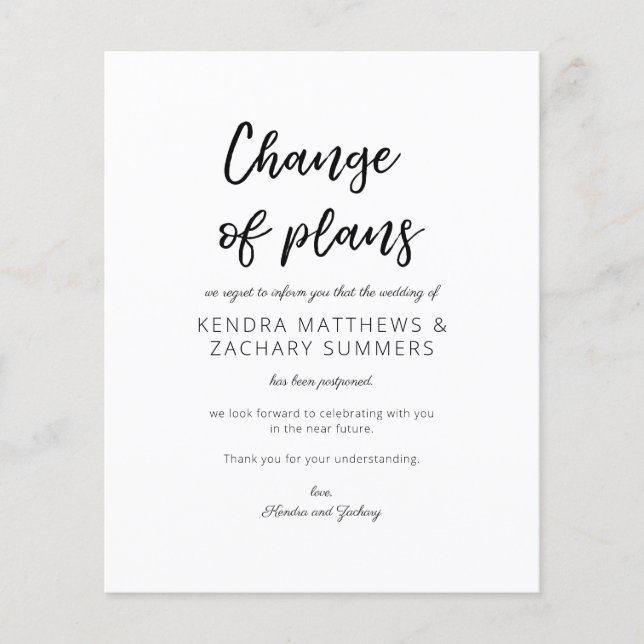 Budget Black & White Byt plan Flyer (Framsidan)