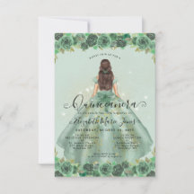 Budget Blommigt Sage Grönt Guld Princess Quinceane