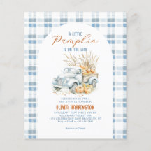 BUDGET Blue lite Pumpkin Lastbil Boy Shower