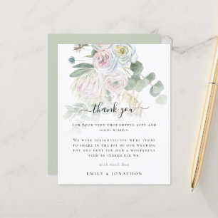 Budget Boho Blommigts Eucalyptus Bröllop Tack