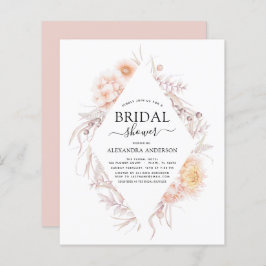 Budget Boho Chic Dusty Rosa Desert Möhippa