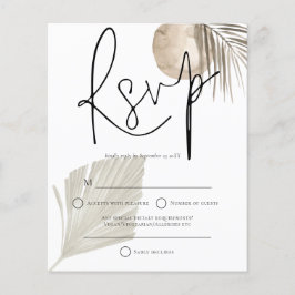 Budget Boho Pampas Grass fläkt Bröllop OSA