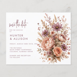 BUDGET Boho Spara Datum Flyer