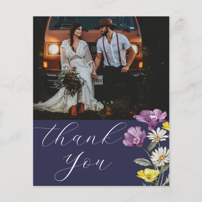 Budget Boho Tack Vilda blommor & Foto (Framsida)