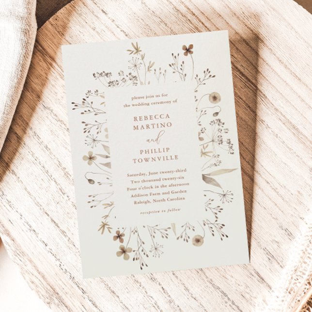 Budget Boho Vildblomma Bröllop (Skapare uppladdad)