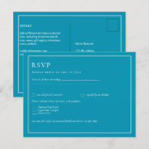 BUDGET Bondi Blue Monochrome Bröllop