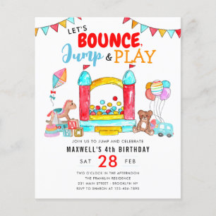 Budget Bounge Jump Play Kids Trampoline Birthday
