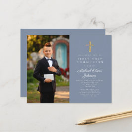 Budget Boy Dusty Blue Kor Photo First Communion