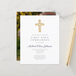 Budget Boy Religiösa Kor First Communion Photo