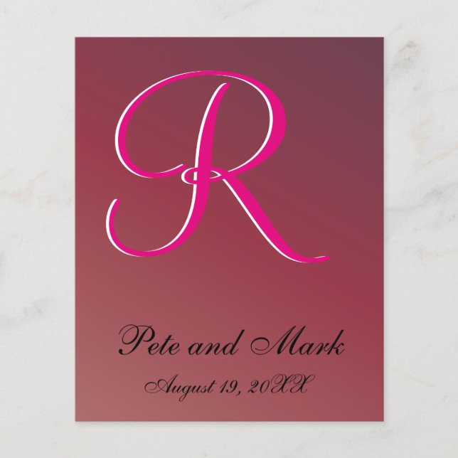 Budget Bröllop Crimson Red Fantastisk Value Fab (Framsida)