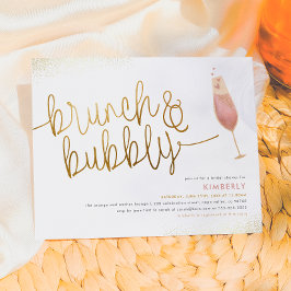 Budget Brunch & Bubbly Champagne Bröllopsdusch