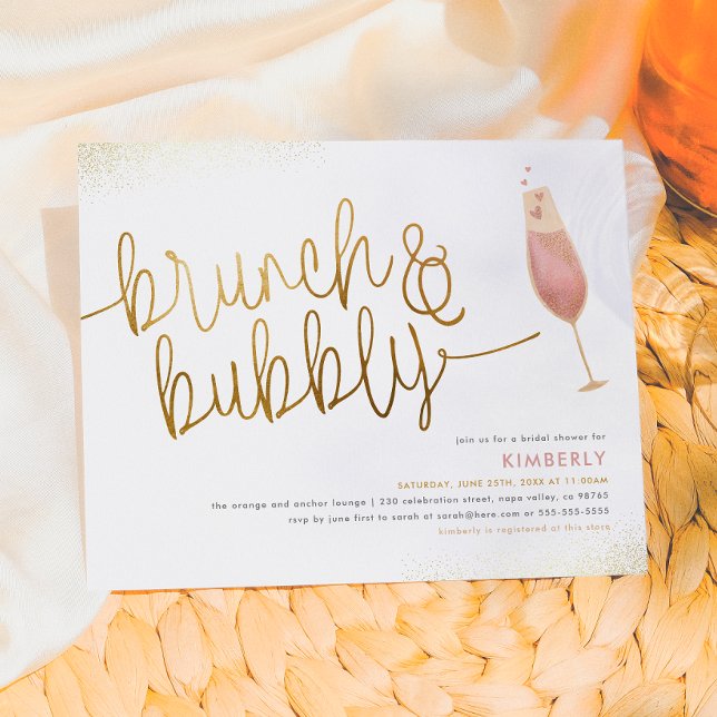 Budget Brunch & Bubbly Champagne Bröllopsdusch (Skapare uppladdad)