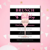 Budget Brunch och Bubly Rosa Glitter Champagne