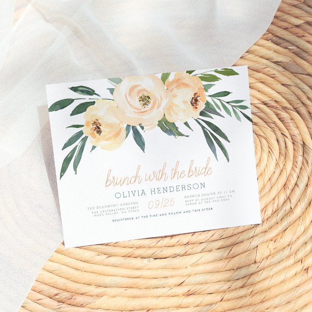 Budget Brunch with the Bride Blommigt Möhippa (Skapare uppladdad)