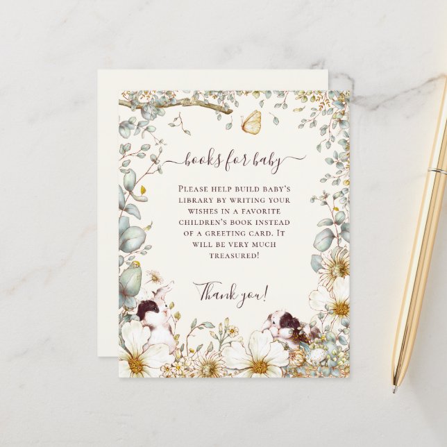 Budget Bunnies Girl Boy Bokar för babyskor (Fram/Back In Situ)