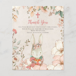 Budget Bunny Girl Christening Baptism Tack